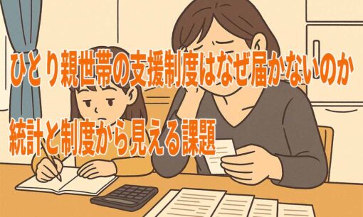 ひとり親世帯の支援制度はなぜ届かないのか　統計と制度から見える課題