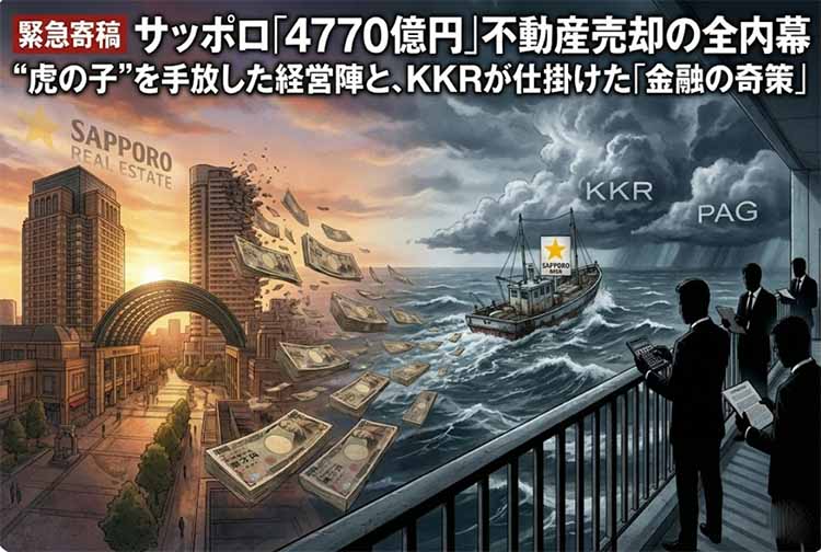 サッポロビール、KKR