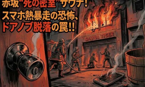赤坂の高級会員制サウナ『サウナタイガー』男女死亡火災 “大人の隠れ家”はなぜ死の密室と化したのか