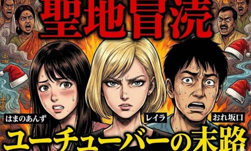 聖地ガンジスで「サンタ水着」のバカ騒ぎした日本人YouTuber坂口カメラたちをインドではどう報じたか