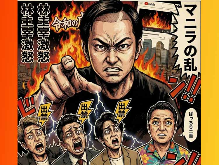 令和の虎、関口ケント、マニラの乱