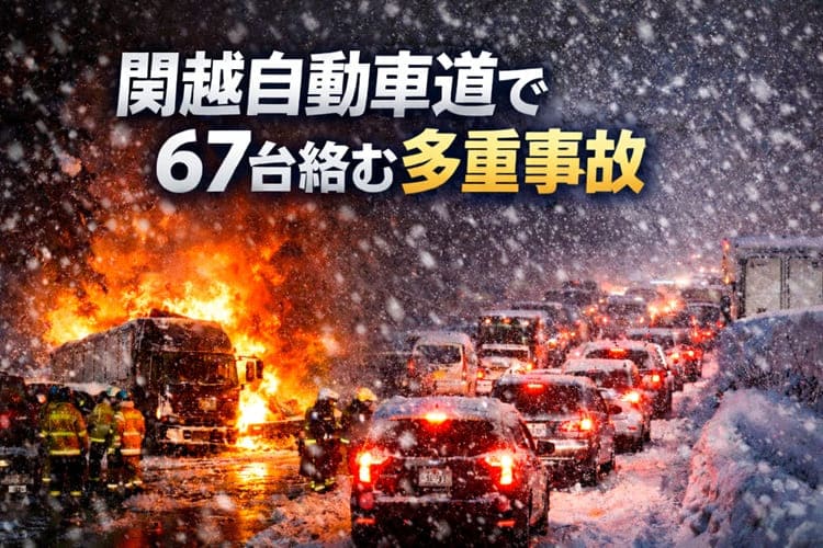 関越自動車道多重事故