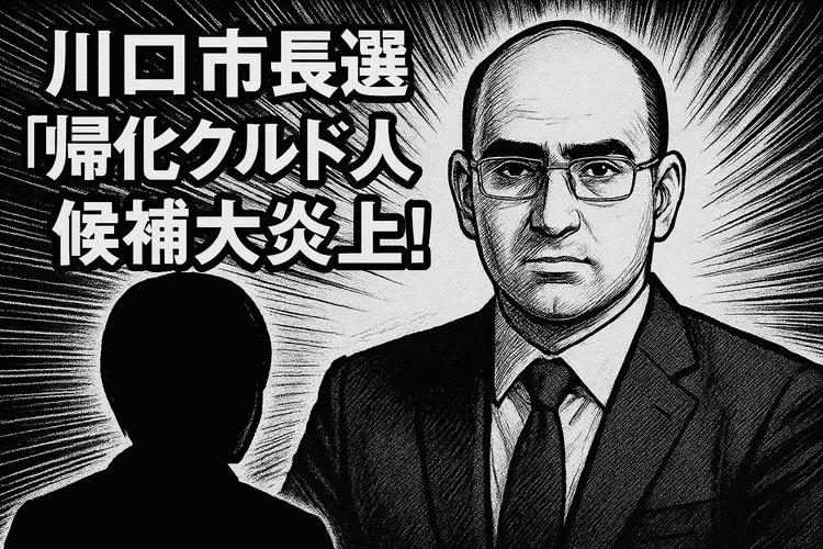 川口市長選にクルド人帰化候補が名乗りで大炎上！「外国人に政治は任せられない」街が震えた衝撃の分断