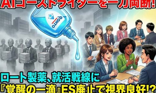 生成AIゴーストライターを一刀両断！ ロート製薬が就活戦線にぶっ放した「覚醒の激辛一滴」