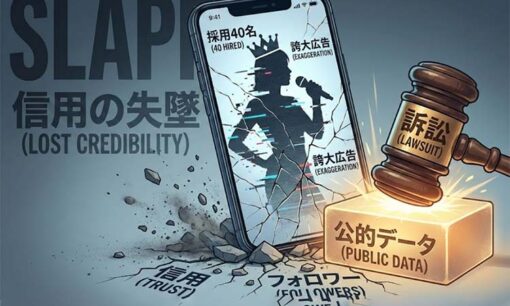 インフルエンサー門口拓也氏の誤算  キラキラ実績をちょめ子氏に公的データで論破され、訴訟も完敗