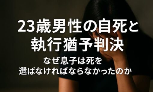 【相馬市集団暴行事件】23歳男性の自死と執行猶予判決　「なぜ息子は死を選ばねばならなかったのか」遺族が抱える深い断絶と司法への疑念