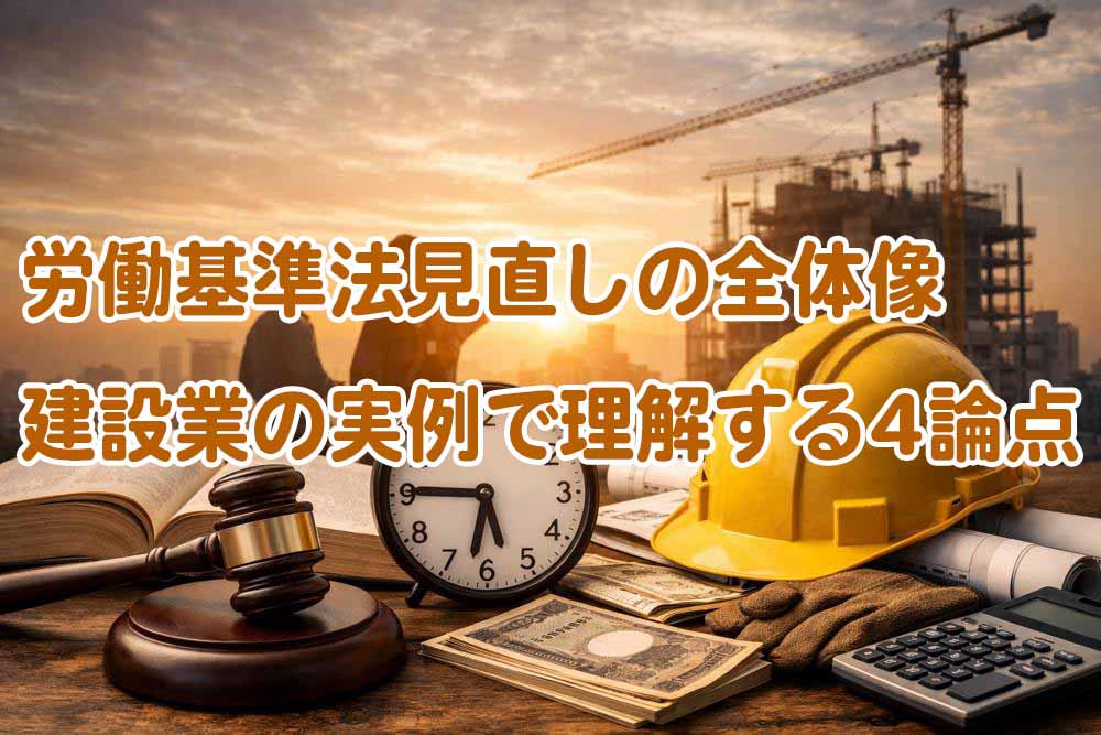 労働基準法改正案の解説