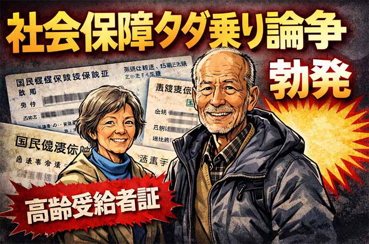 社会保障タダ乗り論争勃発