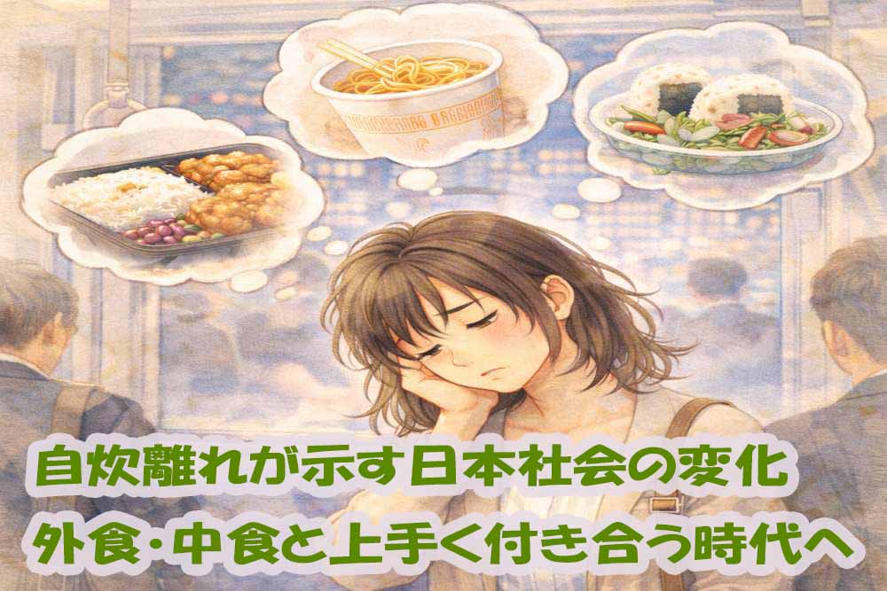 自炊離れの現実