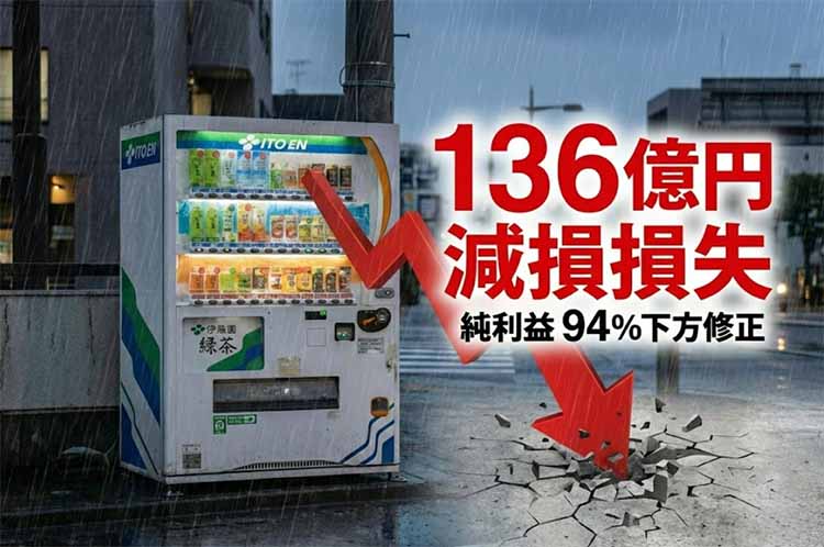 伊藤園自販機販売減損