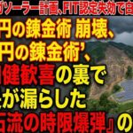 鴨川メガソーラーFIT認定失効！ 野口健氏“勝利宣言”の裏で長谷川市長が漏らした本音