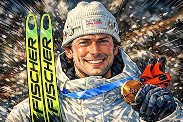 銅メダルの裏で“公開懺悔”　レグライド浮気告白に元恋人拒絶、世界が炎上【ミラノ・コルティナ五輪】