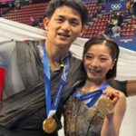 りくりゅう、五輪史上最大逆転で金！　SP5位から世界最高得点、日本ペア初の頂点