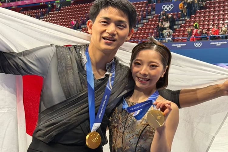 りくりゅうペア