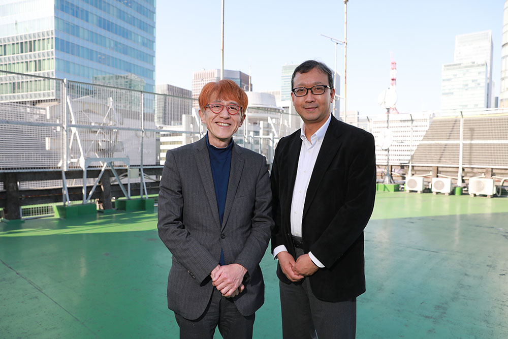 白倉伸一郎さんと七條先生