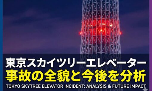 東京スカイツリー20人閉じ込め事故を分析　今後の運営への影響