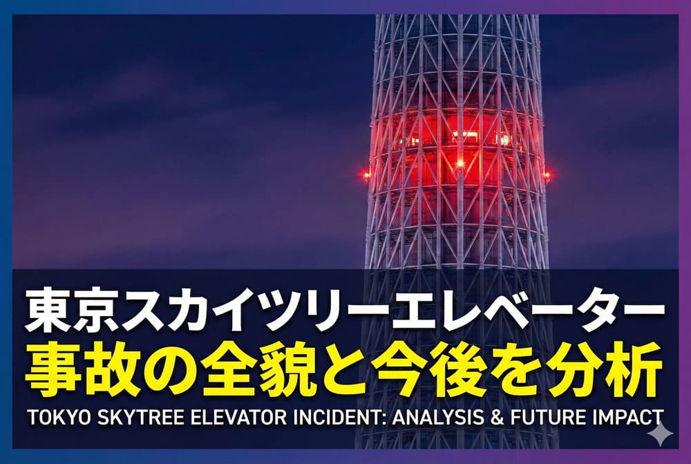 東京スカイツリー エレベーター事故