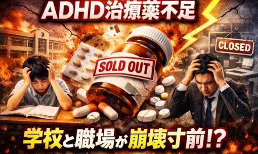 ADHD治療薬不足はなぜ起きるのか　コンサータ供給難が学校と職場の日常を揺らす