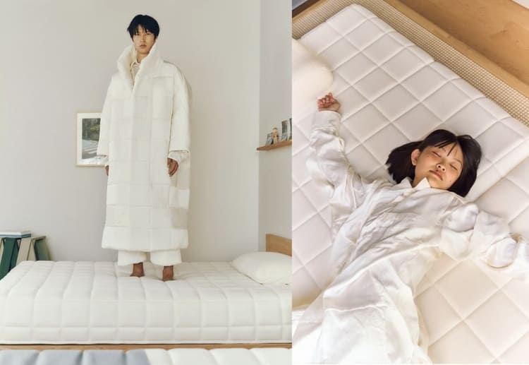 捨てられるはずのマットレスが服に変わるSleepyTofuJapanの逆転劇