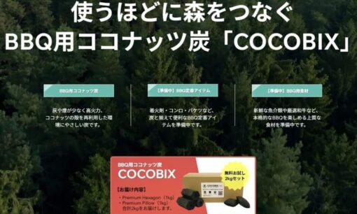 ちょいとの炭が森林を救う　使うほど緑が増える逆転劇