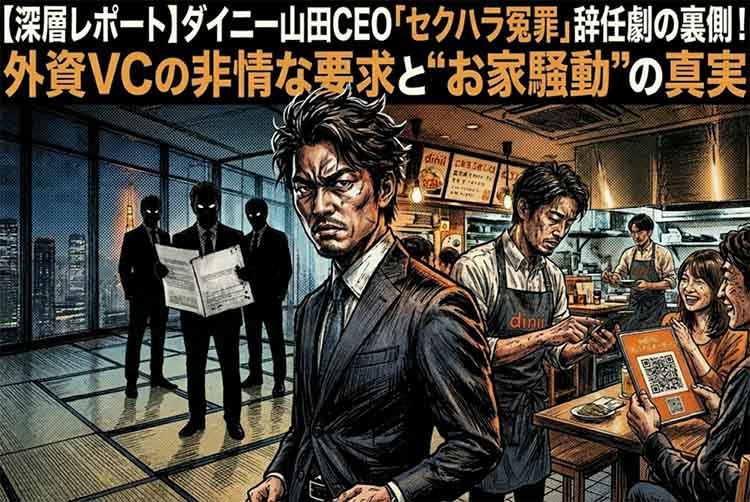 ダイニー山田社長、平社員