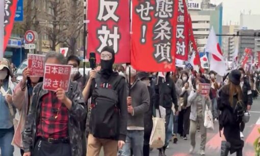 全国18カ所で移民政策反対デモ　Xで動画拡散　メディア報道の少なさに国民の声高まる