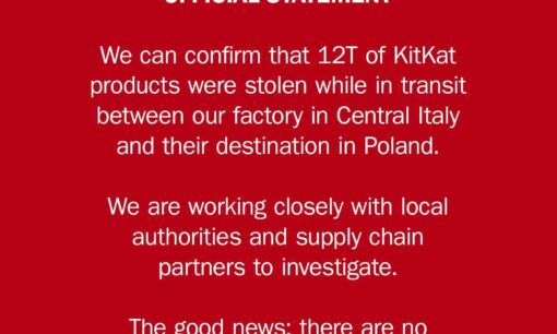 キットカット41万本、12トンが盗難　ネスレの“うますぎる返し”が話題
