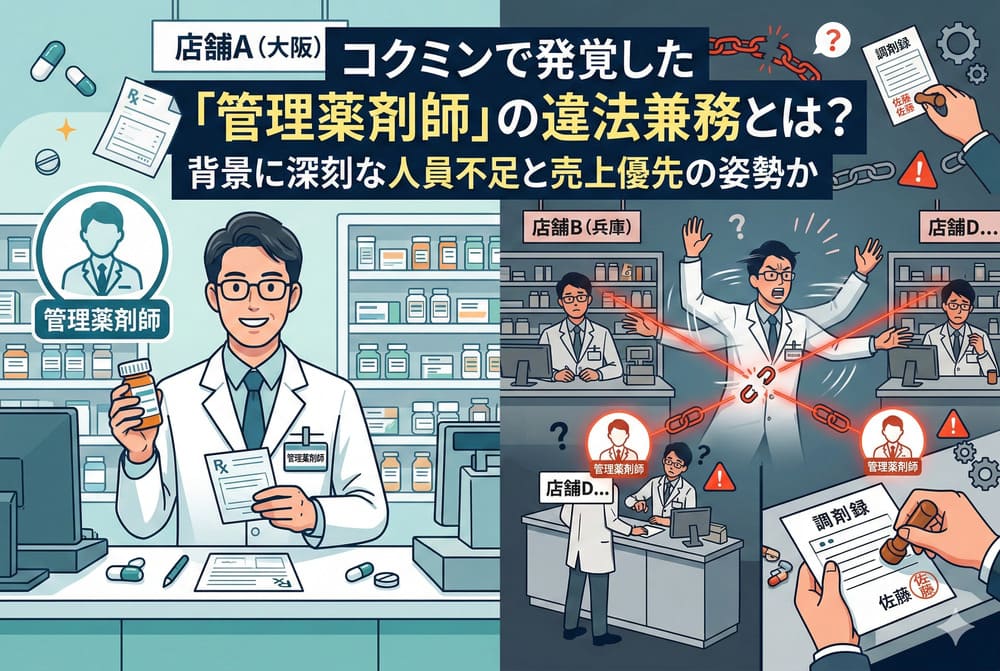 コクミン　不適切な薬事業務