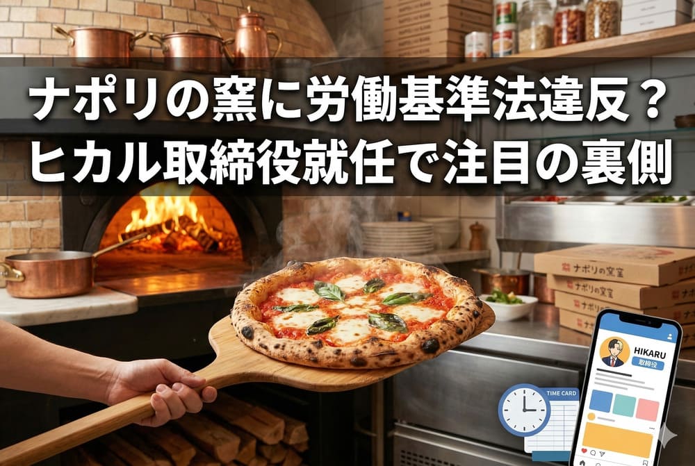 ナポリの釜　労働基準法違反