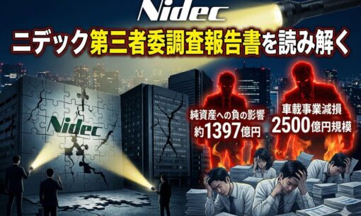 【解説】ニデック不適切会計の闇：第三者委調査報告書から見る永守流「収益至上主義」が生んだ組織崩壊の全貌
