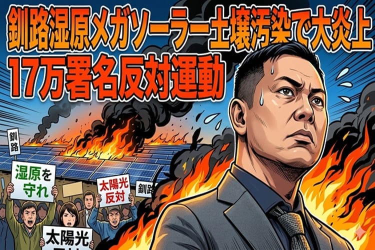 釧路湿原メガソーラー