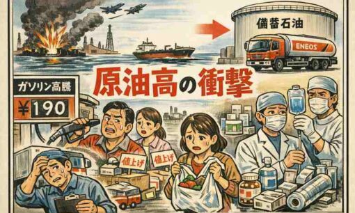 【中東情勢】日本の家計に迫る危機　物流、医療現場にも波及　備蓄石油放出でガソリン不安は和らぐのか