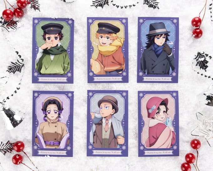 鬼滅の刃　ufotableストア販売のチェキ風カードの写真