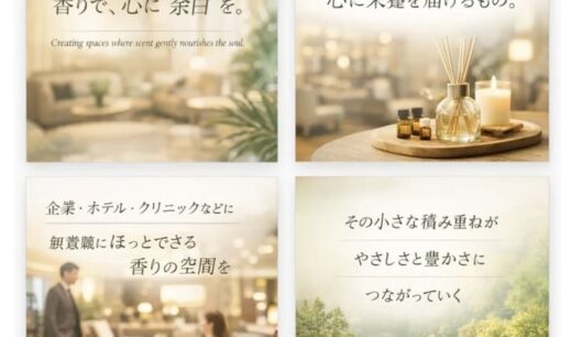 KAORI LOGOが香りで仕掛ける見えない空間革命