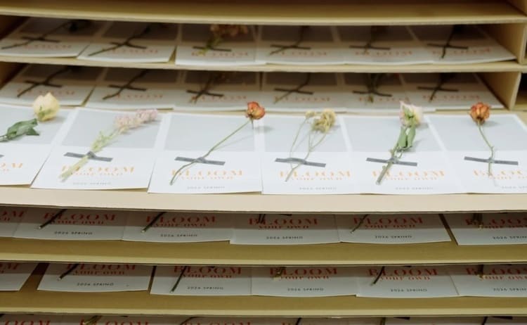 大丸東京店とRINが紡ぐ捨てられる花々の再生物語