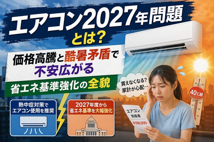 エアコン2027年問題