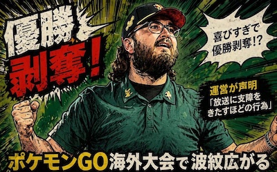 ポケモンGO優勝剥奪はなぜ？Firestar73は何をしたのか　“映像なき裁定”に広がる違和感