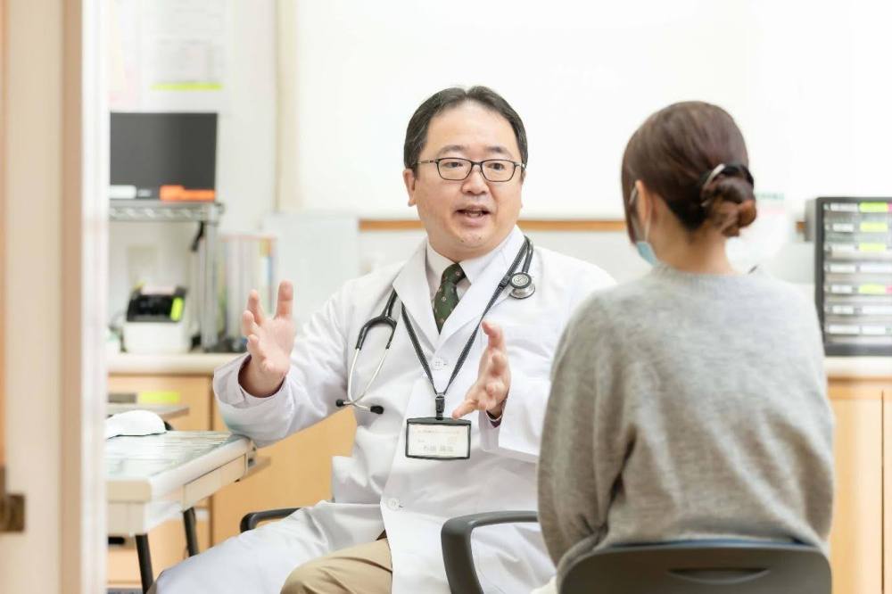 いしだ内科ファミリークリニック 診察の様子