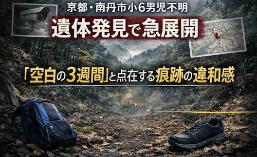 【京都・南丹市小6男児不明】遺体発見で急展開　“空白の3週間”と点在する痕跡の違和感