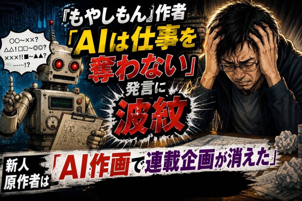 AI作画で連載企画消えた