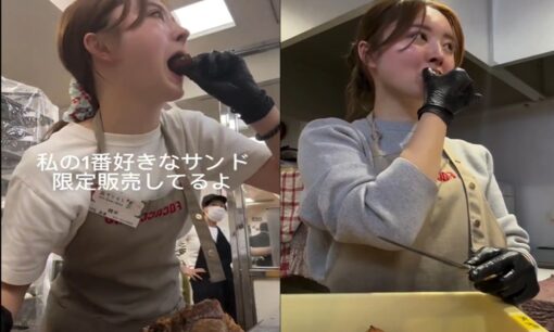 日本橋三越イタリア展 フォカッチャモ店長の手袋試食動画が物議を醸し炎上 交差汚染リスクに専門家が警鐘