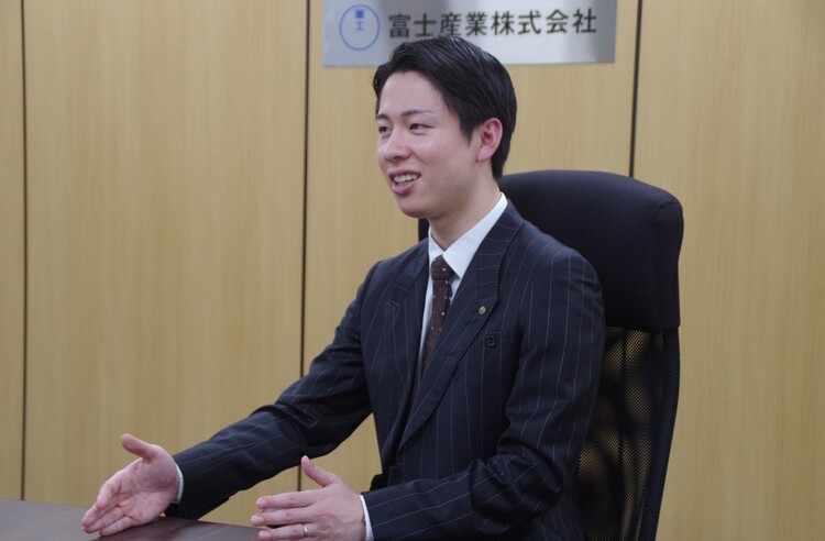 富士産業株式会社　中村仁彦社長