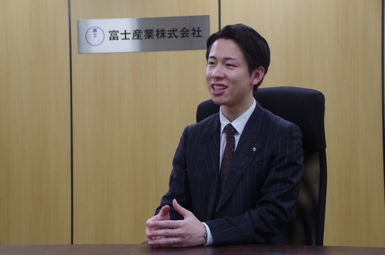 富士産業株式会社　中村仁彦社長