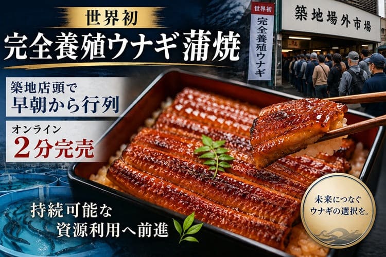完全養殖ウナギ