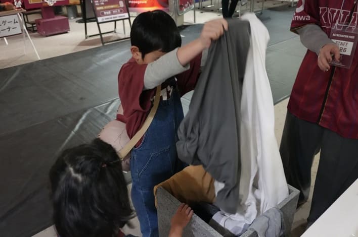 カーシーカシマと川崎ブレイブサンダースが挑む衣類循環の未来