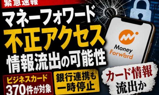 マネーフォワード、GitHub不正アクセス　370件のカード情報流出可能性、銀行連携も一時停止