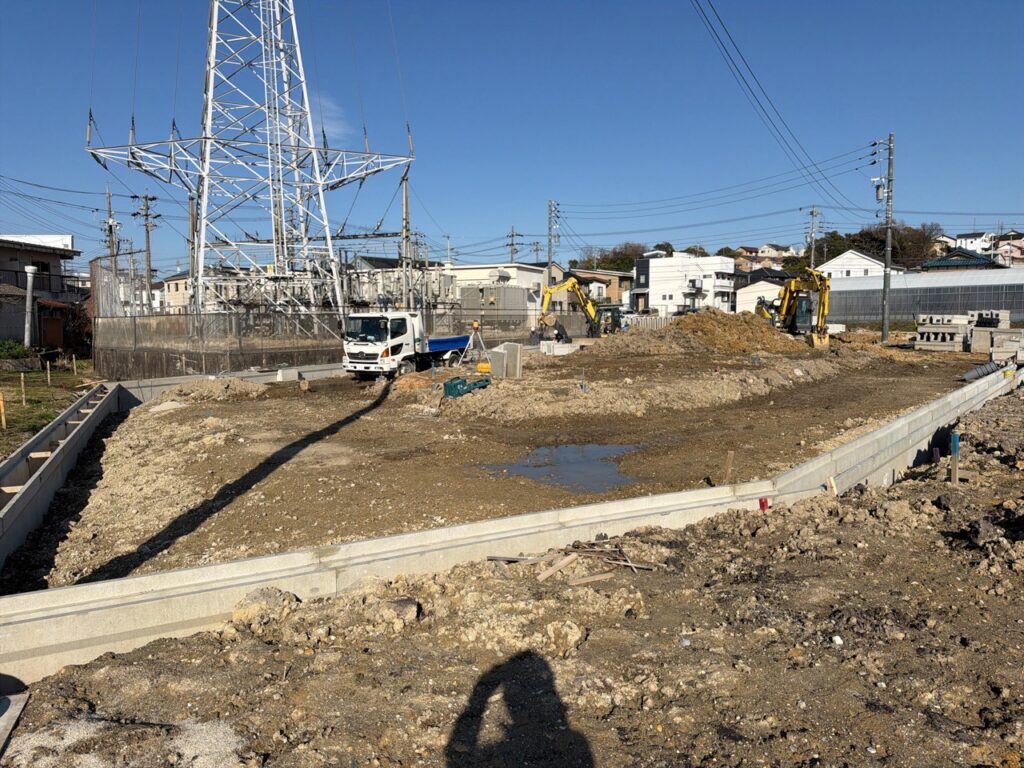森開発 現場の様子