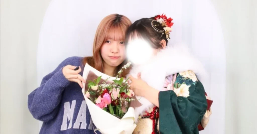 武石知華さんと姉の写真