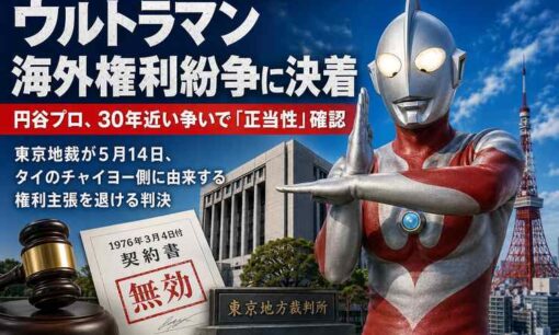 ウルトラマン海外権利紛争に決着　円谷プロ、30年近い争いで「正当性」確認