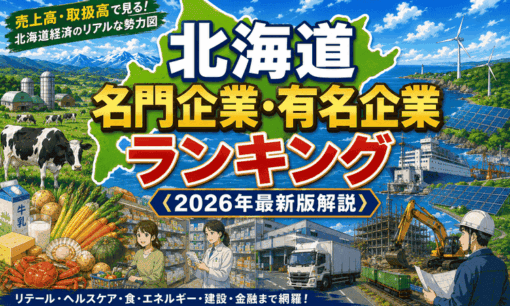 北海道名門企業・有名企業一覧　売上ランキング〈2026年版解説〉